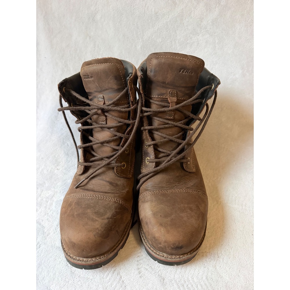 L.L. Bean Engineer Boots Men 11.5 Brown Good Katahdin Iron Works 501923